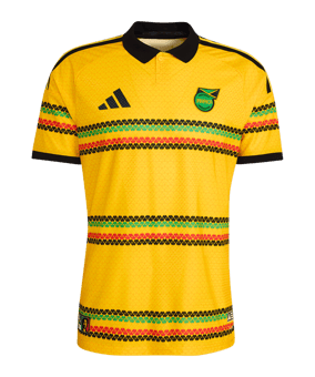adidas Jamaika Authentic Trikot Home WM 2026 Gelb - gelb