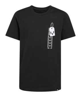 adidas Messi Fun T-Shirt Kids Schwarz - schwarz