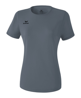 Erima Funktions T-Shirt Kids Grau - grau