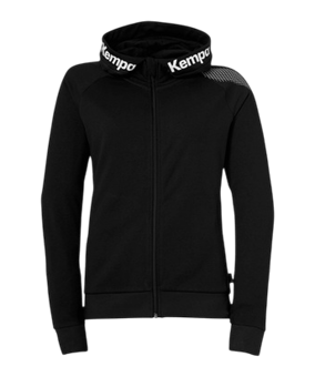 Kempa Core 26 Kapuzenjacke Damen Schwarz F01 - schwarz