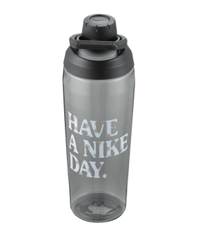 Nike Hypercharge Chug Trinkflasche 709ml Grau F088 - grau