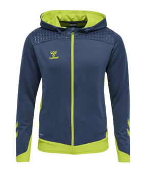 Hummel hmlLEAD Poly Trainingsjacke Blau F7642 - blau