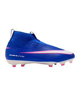 Nike Jr Air Zoom Mercurial Superlfy X Academy FG/MG Attack Kids Blau F446 - blau