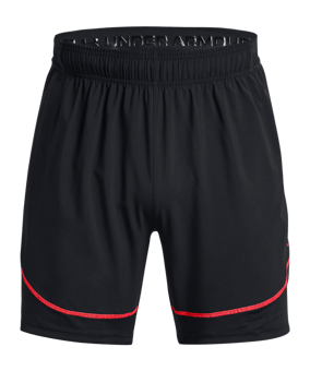 Under Armour Pro Trainingshort Schwarz F001 - schwarz