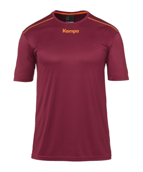 Kempa Poly Shirt Dunkelrot F11 - rot