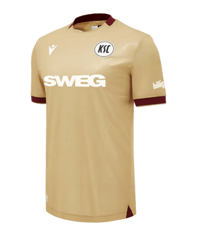 Macron Karlsruher SC Trikot 3rd 2026/2027 Gold - gold