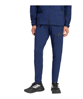 adidas Tiro Travel Woven Hose Dunkelblau - schwarz