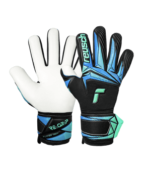 Reusch Attrakt RE:GRIP NC Torwarthandschuhe Schwarz - schwarz