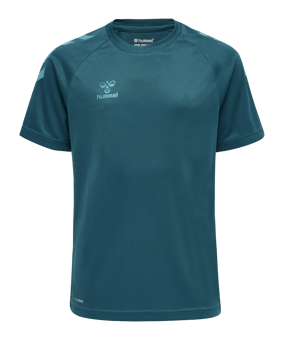 Hummel hmlCORE XK Poly T-Shirt Kids Blau F7058 - blau