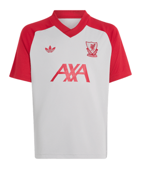 adidas FC Liverpool Pre Match Trikot 2026/2027 Kids Grau - grau