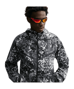 Nike Tech Woven Windrunner Jacke Grau - grau