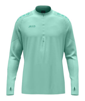 JAKO ZipTop Light Flow Sweatshirt Grün F251 - gruen