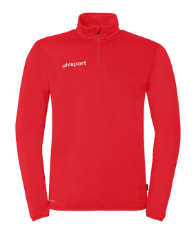 uhlsport Essential 1/4 Zip Top Kids Rot F61 - rot