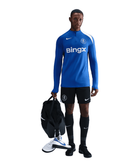 Nike FC Chelsea London Drill Top Sweatshirt Blau F481 - blau