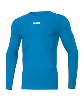 JAKO Comfort 2.0 langarm Kids Hellblau F89 - blau