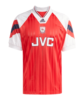 adidas FC Arsenal London 92-94 Trikot Home Rot - rot