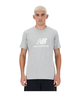 New Balance Essentials Logo T-Shirt FAG - blau