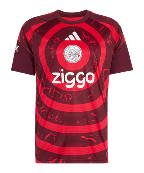 adidas Ajax Amsterdam Pre-Match Trikot 2026/2027 Rot - rot