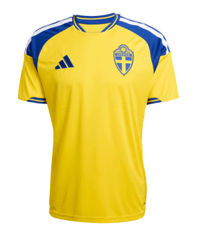 adidas Schweden Trikot Home WM 2026 Kids Gelb | - gelb