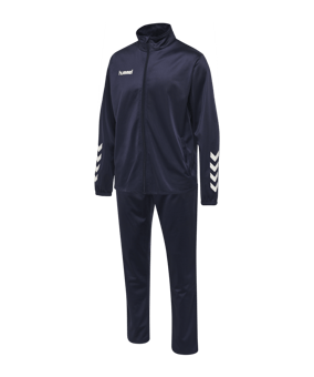 Hummel Promo Trainingsanzug Kids Blau F7026 