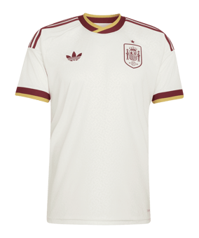 adidas FEF Spanien Trikot Away WM 2026 Weiß - weiss