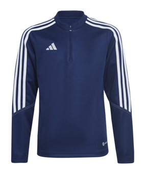adidas Tiro 23 Club Trainingsjacke Kids Blau Weiss - blau