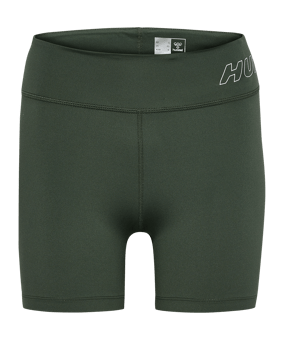 Hummel Te Fundamental MW Tight Short Damen Grün F6426