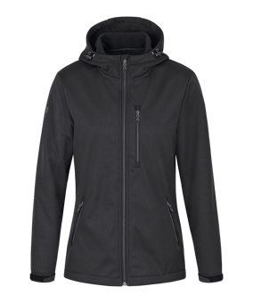 JAKO Premium Softshelljacke Damen Schwarz F800 - schwarz