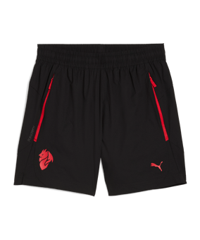 PUMA AC Mailand Pumatech Relaxed Woven Short Schwarz F04 - schwarz