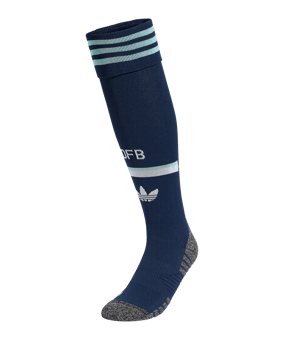 adidas DFB Deutschland Strumpfstutzen Away WM 2026 Blau - blau