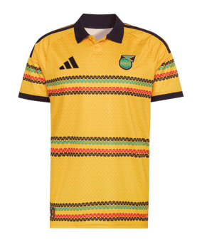 adidas Jamaika Trikot Home WM 2026 Kids Gelb - gelb