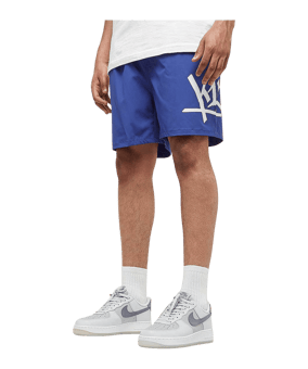K1X NYC Ringer T-Shirt Weiss - blau