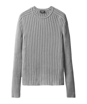 Burocs Knit Sweatshirt Grau 