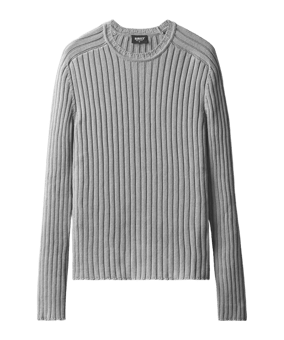 Burocs Knit Sweatshirt Grau - grau