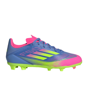 adidas F50 League FG/MG Celestial Victory Kids Blau - blau