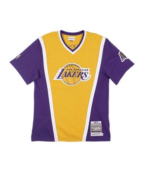 Mitchell and Ness NBA LA L A S 96-97 T-Shirt Gelb - gelb