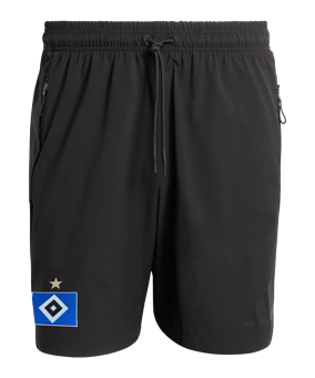 adidas Hamburger SV Präsentationsshort Schwarz - schwarz