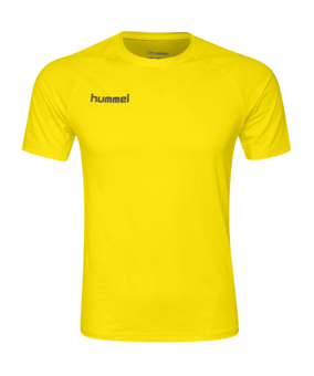 Hummel First Performance T-Shirt Gelb F5269 - gelb