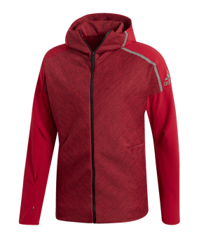 adidas Z.N.E. Hybrid Kapuzenjacke Rot - rot