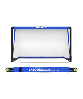 BAZOOKAGOAL CLASSIC PVC | 150x90cm | Blau Weiss | - blau