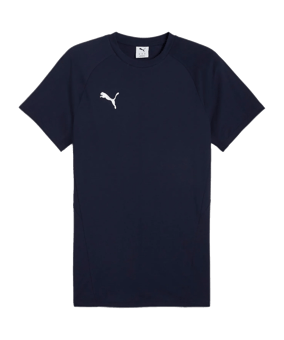 PUMA teamEVOSTRIPE T-Shirt Blau F06 