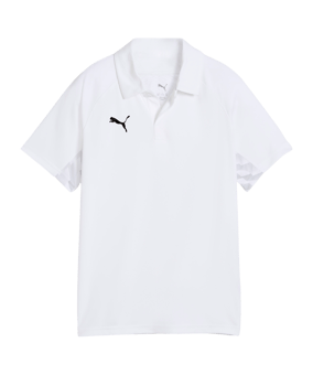 PUMA teamLIGA26 Sideline Polo Kids Weiß F04 - weiss