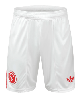 adidas Fortuna Düsseldorf Short Away 2026/2027 Weiß - weiss