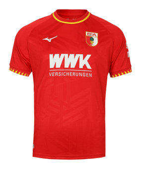 Mizuno FC Augsburg Trikot Away Rot F52 - rot