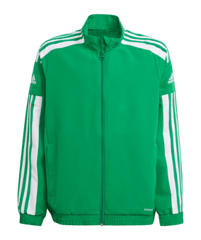 adidas Squadra 21 Präsentationsjacke Kids Grün - gruen