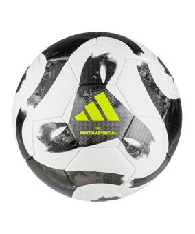 adidas Tiro League Trainingsball Weiss Schwarz | - weiss