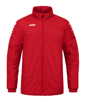 JAKO Team Coachjacke Rot F100 - rot