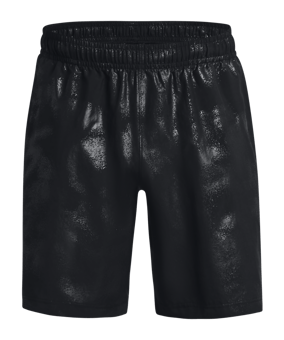 Under Armour Woven Emboss Short Schwarz F001 - schwarz