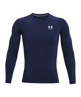 Under Armour HG Compression Langarmshirt Blau F410 - blau
