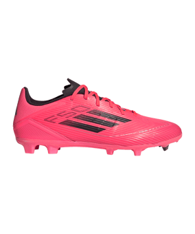 adidas F50 League FG/MG Vivid Horizon Pink Schwarz - rosa